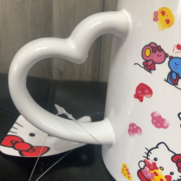 New Hello Kitty As Cupid Love Mug With Heart Handle By Sanrio - Picture 8 of 10